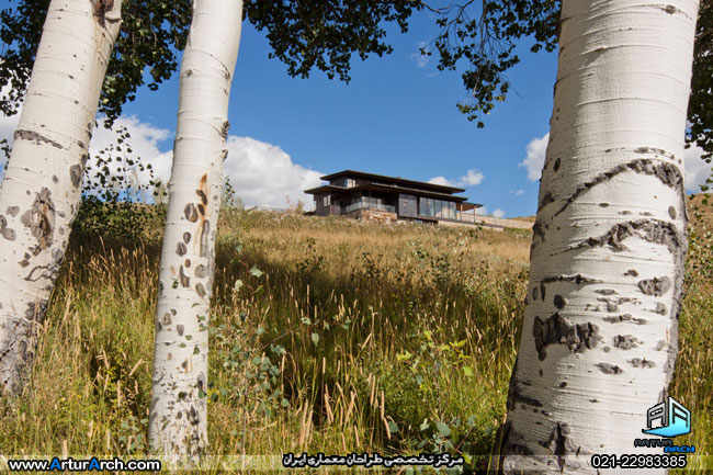 Telluride-House-Anmahian4-طراحی منحصربفرد ویلا کوهستانی telluride house