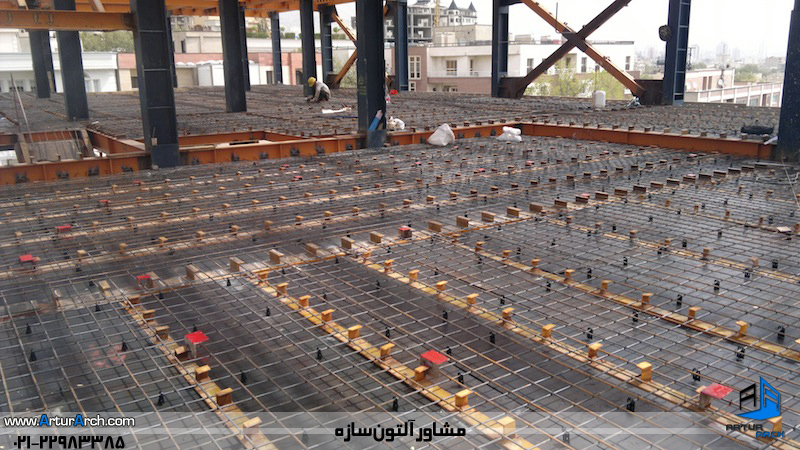 سقف های کامپوزیتی در سازه های فلزی