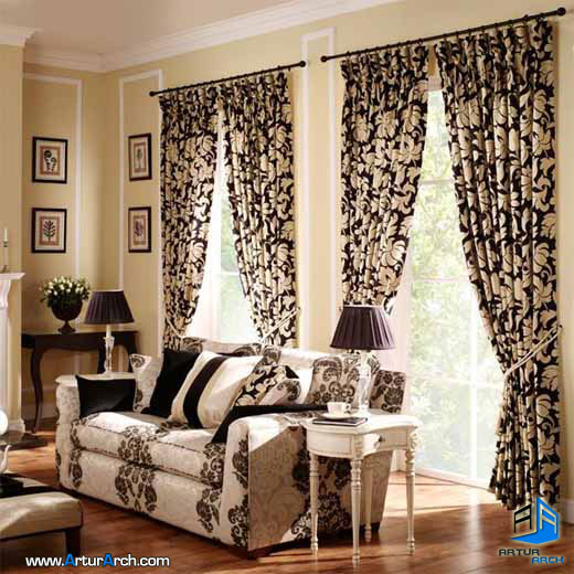 Elegan-Curtain-Decorate-kids-room-with-پرده اتاق پذیرایی_دکوراسیون منزل، نقش بسیار مهم پرده در دکوراسیون _240768396-Curtain-Design-fo