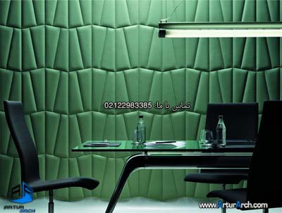 Leather wall tiles by Studioart