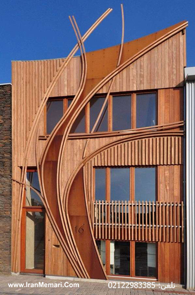 Stylish-Wooden-Facade