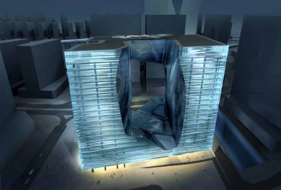 برج تجاری Opus دبی- امارات متحده عربی 2007
